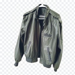 Members Only Jacket black medium vintage